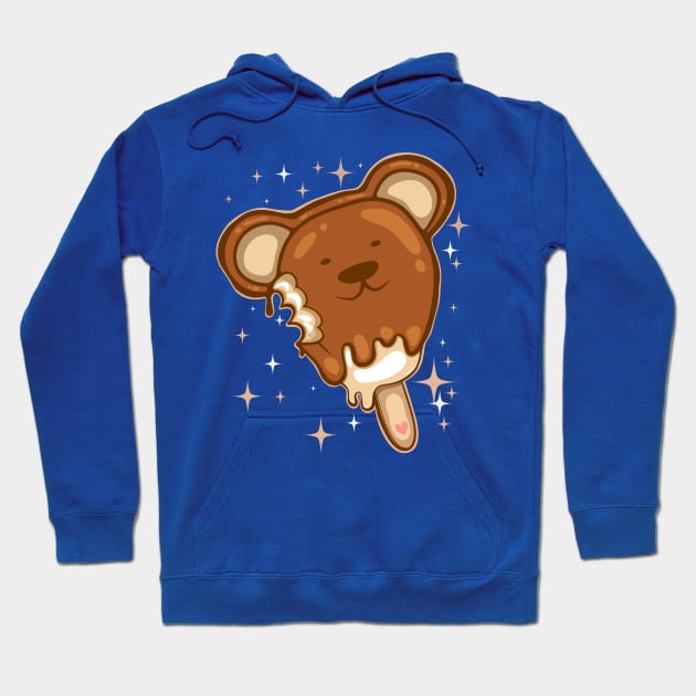 Bear Ice Cream Hoodie by ArtDiggs